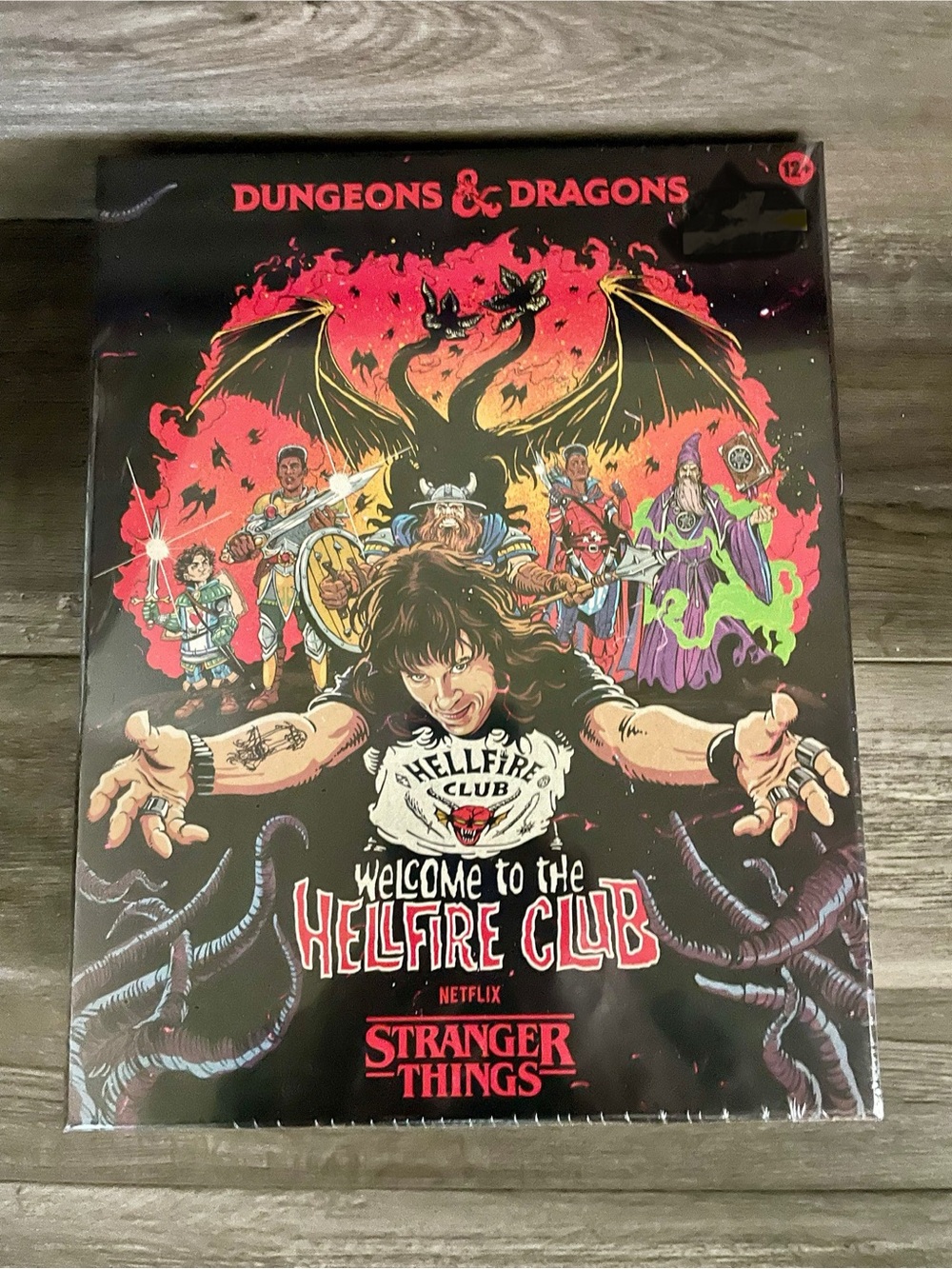 Dungeons & Dragons x Stranger Things "Welcome to the Hellfire Club" Poster